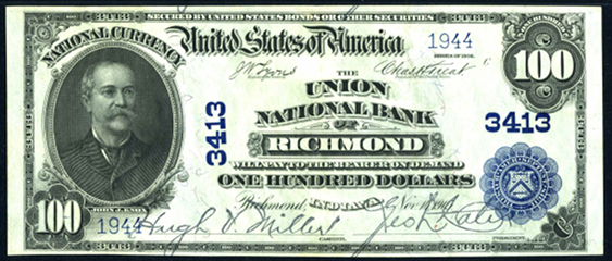 1902 $100 National Bank Notes Value - How much is 1902 $100 Bill Worth ...