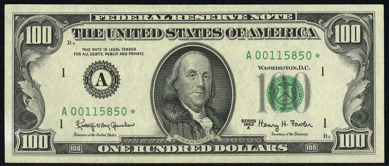 1985 $100 Federal Reserve Note Value - How Much Is 1985 $100 Bill Worth 